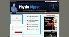 Desktop Screenshot of physiodigest.com